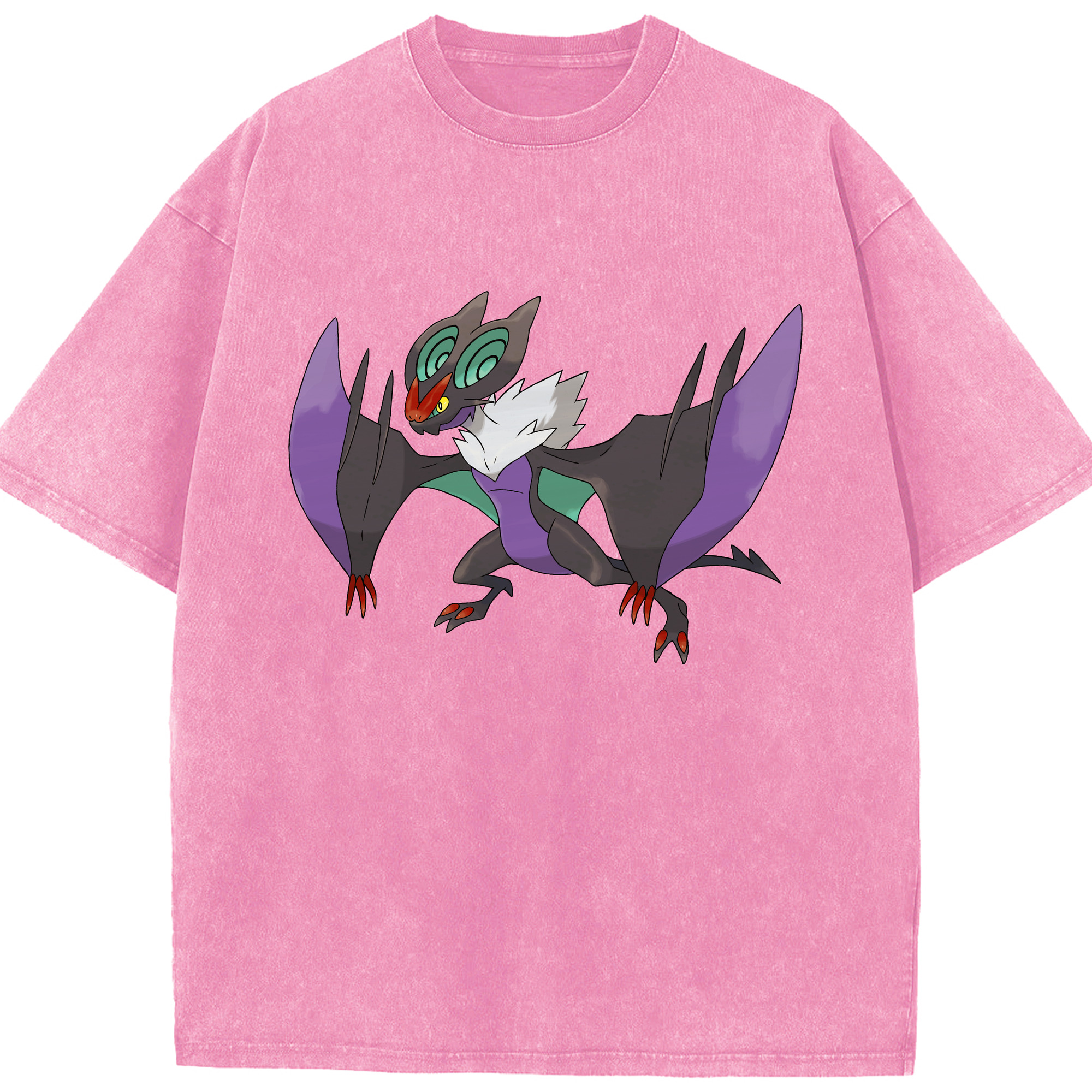 （画像用） ポケットモンスター Pokémon 綿100% ヴィンテージ風 半袖Tシャツ（フロントプリント）